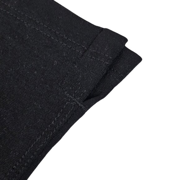 Yoga Athleisure Gym Comfy Loungewear Casual Black Cropped Sweat Pants Womens 6 - Picture 6 of 8